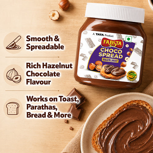 Fabsta Hazelnut Choco Spread, 275 g