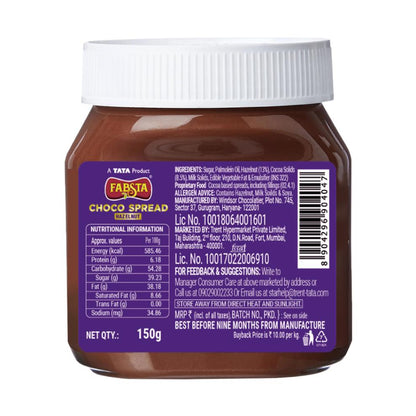 Fabsta Hazelnut Choco Spread 150 g