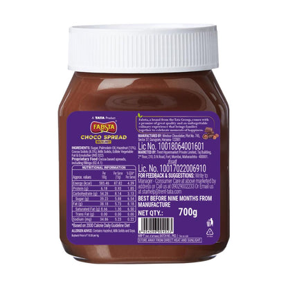 Fabsta Hazelnut Choco Spread 700 g