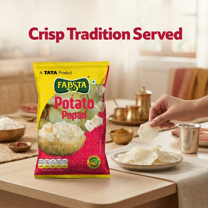 Fabsta Potato Papad, 70 g