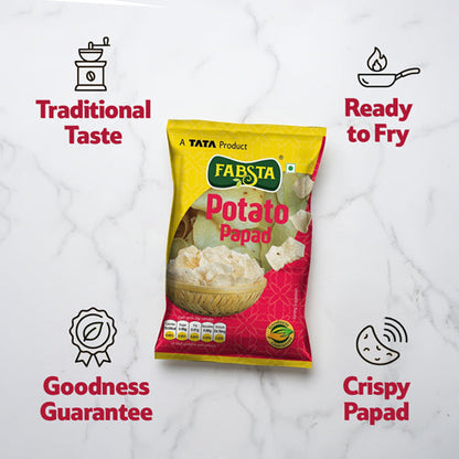 Fabsta Potato Papad, 70 g