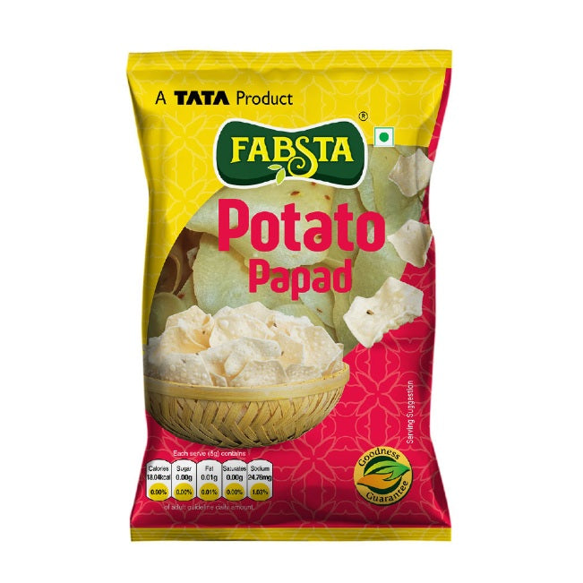 Fabsta Potato Papad, 70 g