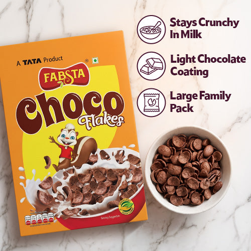 Fabsta Choco Flakes Box, 375g