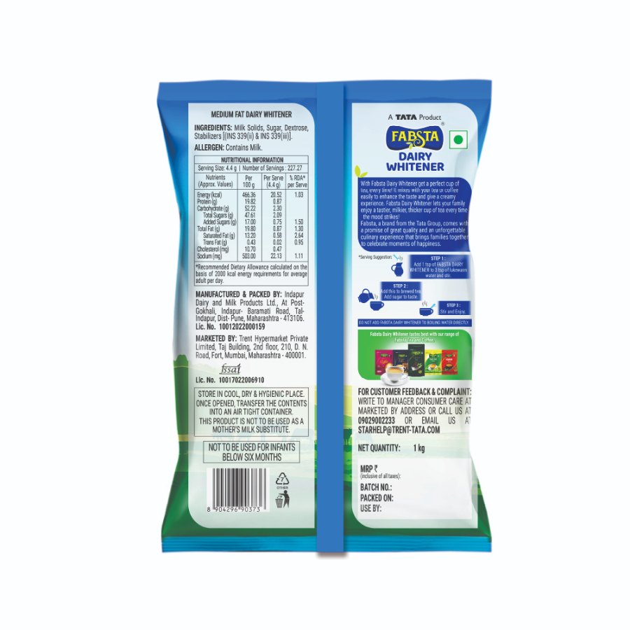Fabsta Dairy Whitener, 1 Kg