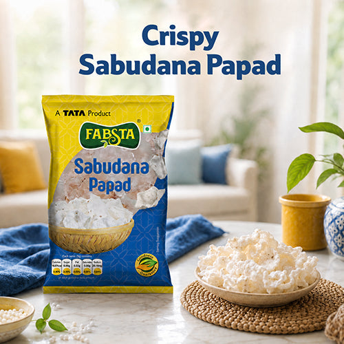 Fabsta Sabudana Papad 70 g