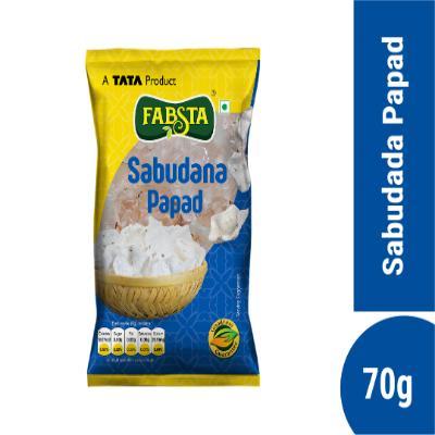 Fabsta Sabudana Papad 70 gm
