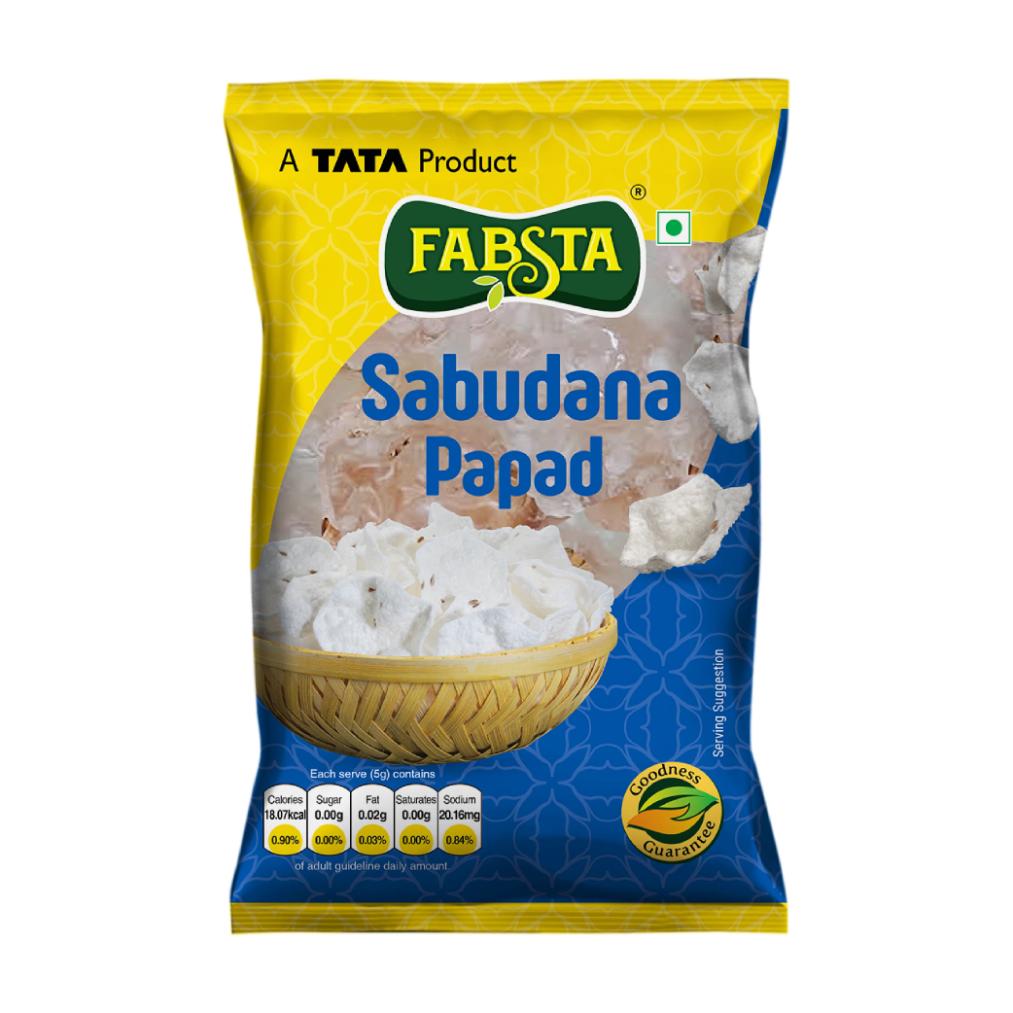 Fabsta Sabudana Papad 70 g