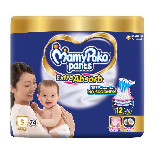 Mamy Poko Small Pant Diaper 74 pcs