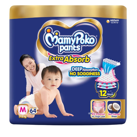 Mamy Poko Medium Pant Diaper m64 pcs