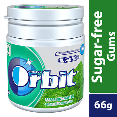 Orbit White Spearmint Chewing Gum 66 gm