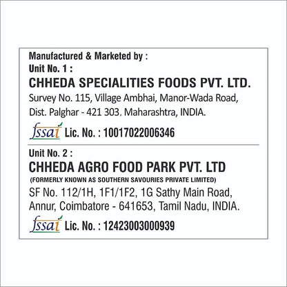 Chheda'S Mirch Masala Banana Chips 180 g