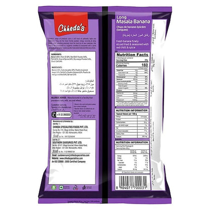 Chheda'S Mirch Masala Banana Chips 180 g