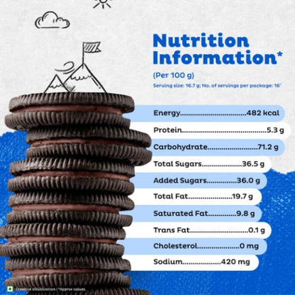 Cadbury Oreo Choco Biscuits 275.55 g