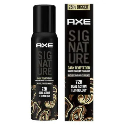 Axe Signature Dark Temptation Long Lasting No Gas Body Deodorant For Men 154 ml
