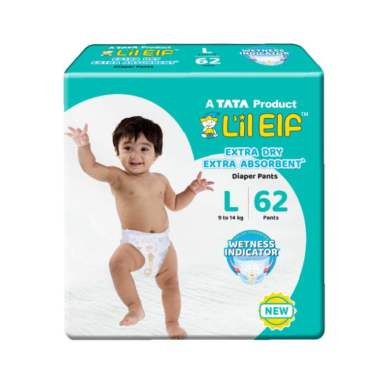 Tata Diaper Pants L, Pack of 62
