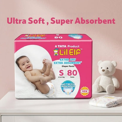Tata Diaper Pants S, Pack of 80