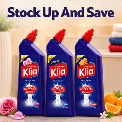 Klia Toilet Cleaner Combi Pack Of 3