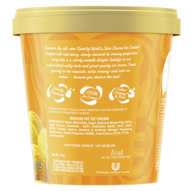 Kwality Walls Mango Tub 700ml