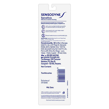 Sensodyne Soft Toothbrush Quad Pack pack of 4
