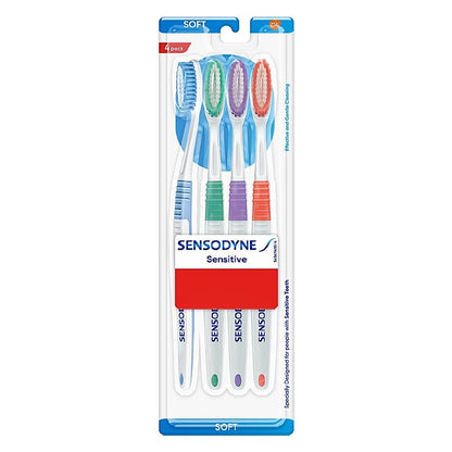 Sensodyne Soft Toothbrush Quad Pack pack of 4