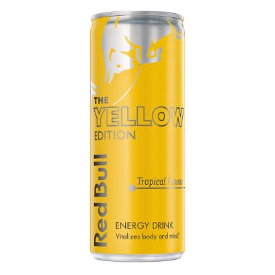 Red Bull Energy Drink The Yellow Edition Can 250 ml