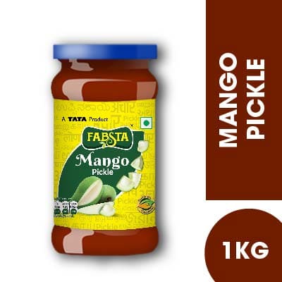 Fabsta Mango Pickle Bottle 1 kg