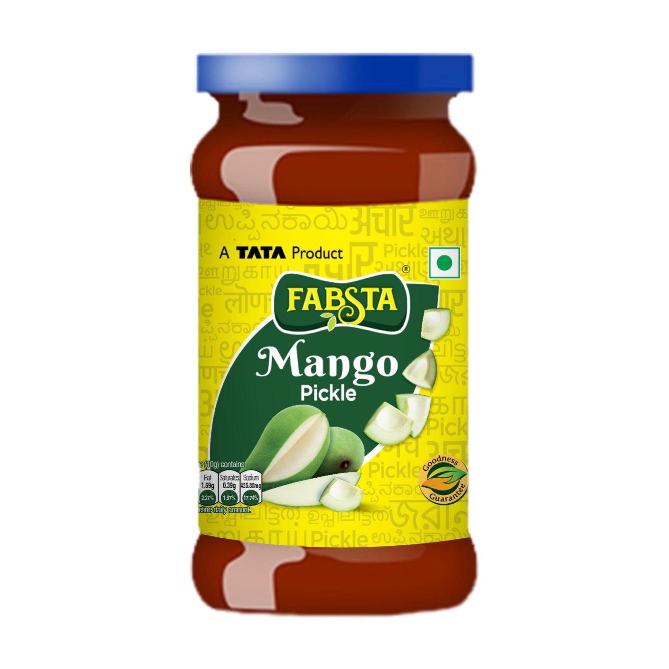Fabsta Mango Pickle Bottle 1 kg