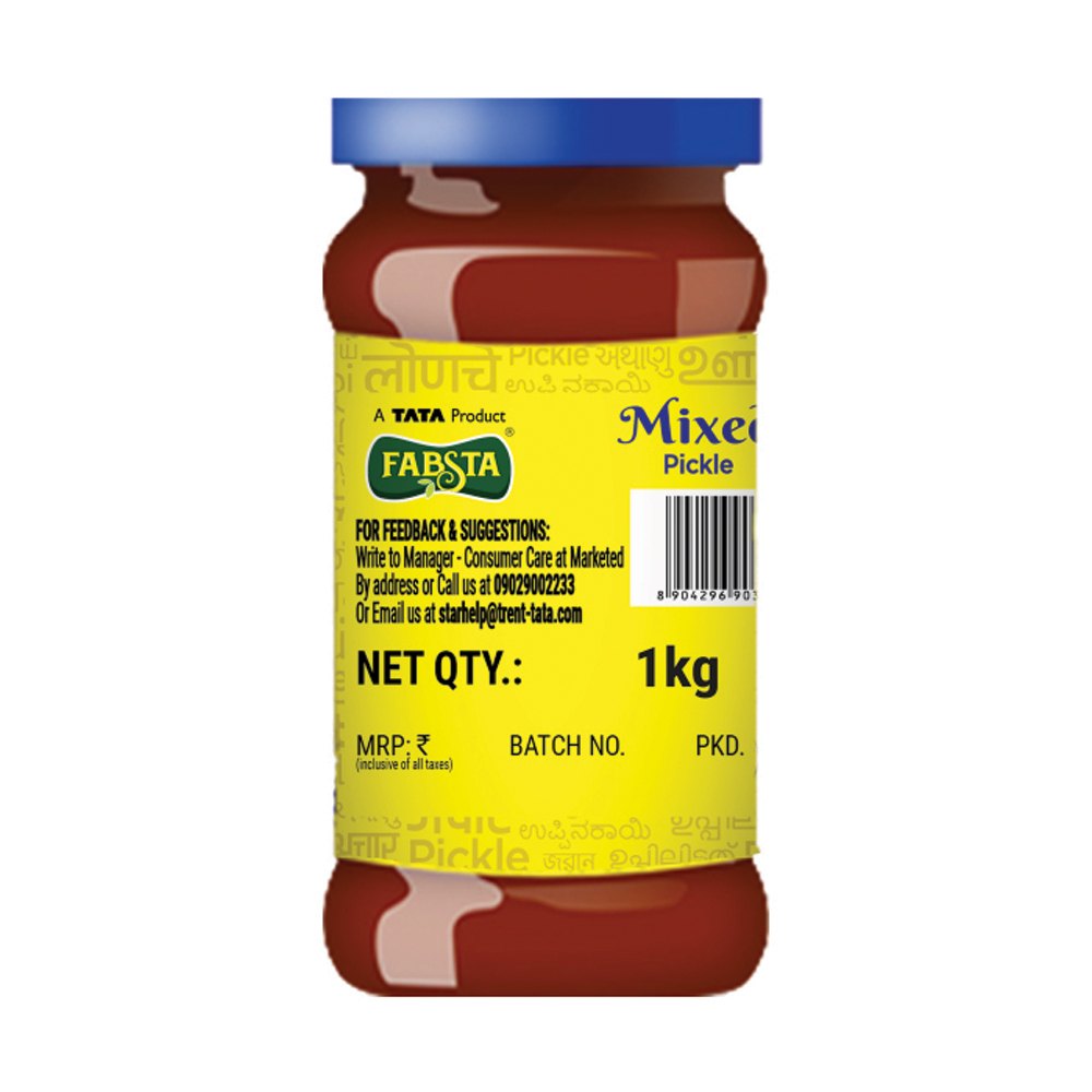 Fabsta Mix Pickle Bottle 1 kg