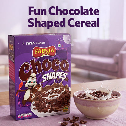 Fabsta Choco Shaped Cereal, 350 g