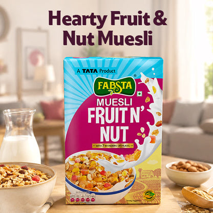 Fabsta Fruit N Nut Muesli Box 500 g