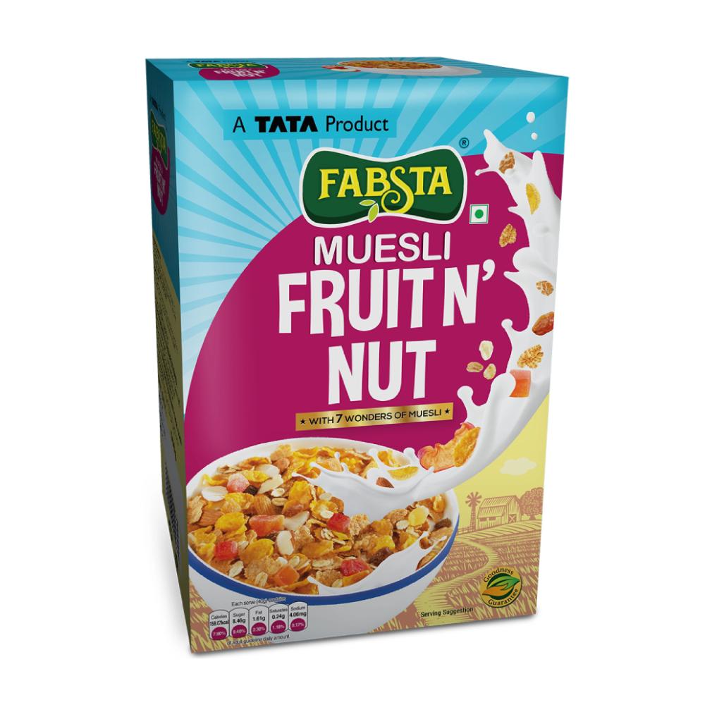 Fabsta Fruit N Nut Muesli Box 500 g