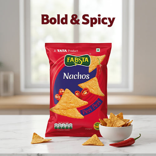 Fabsta Nachos Peri Peri, 130 g