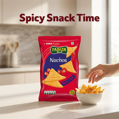 Fabsta Nachos Peri Peri, 130 g