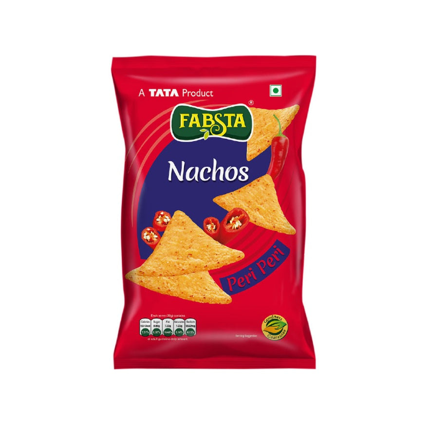 Fabsta Nachos Peri Peri, 130 g