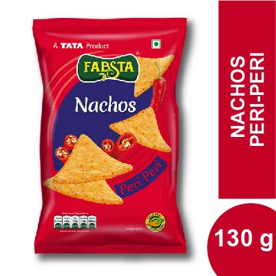 Fabsta Nachos Peri Peri 130 gm