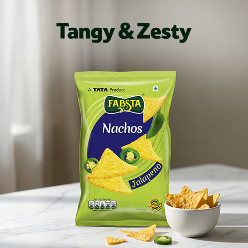 Fabsta Jalapeno Nachos, 130 g
