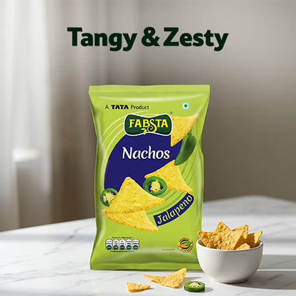 Fabsta Jalapeno Nachos, 130 g