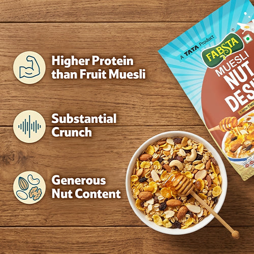 Fabsta Nut Desire Muesli Pouch 750 g
