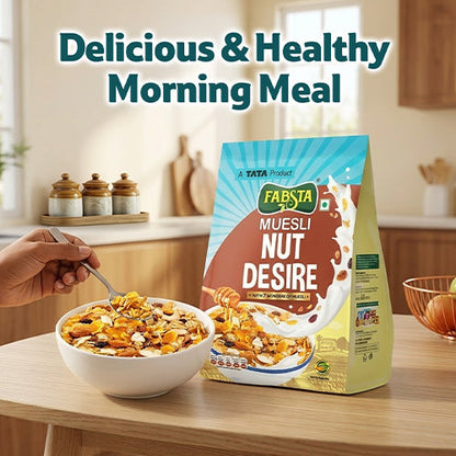 Fabsta Nut Desire Muesli Pouch 750 g
