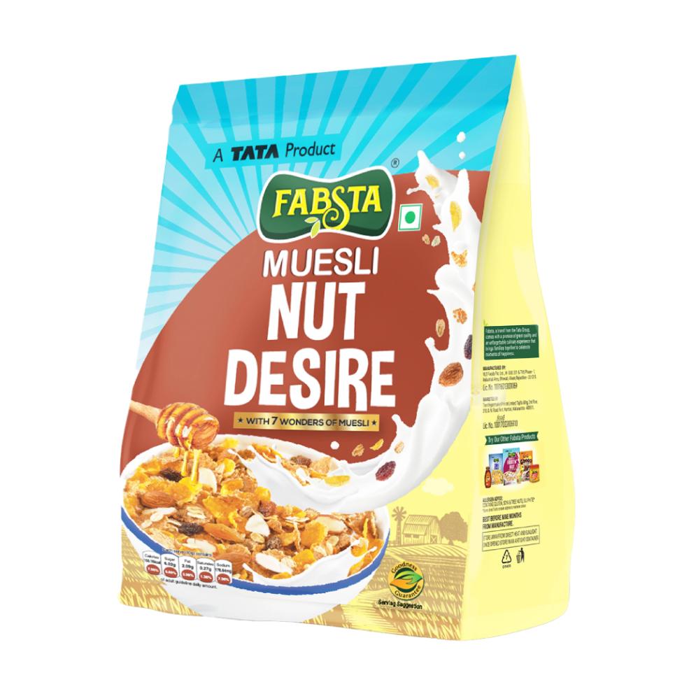 Fabsta Nut Desire Muesli Pouch, 750 g