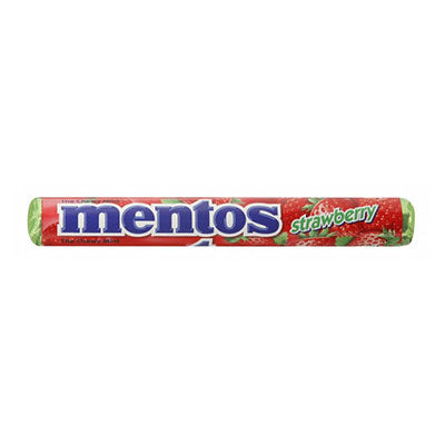 Mentos Starwberry Sticks 36.4 gm