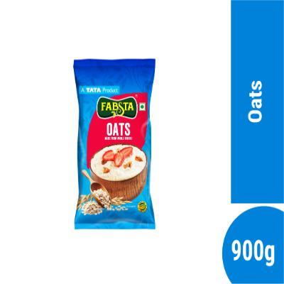 Fabsta Plain Oats 900 gm