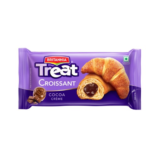 Britannia Treat Croissant Cocoa Cream 47 Gm