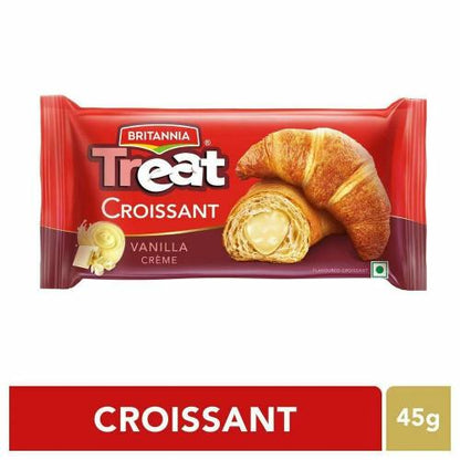 Britannia Treat Croissant Vanilla Cream 47 gm