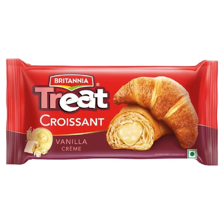 Britannia Treat Croissant Vanilla Cream 47 g