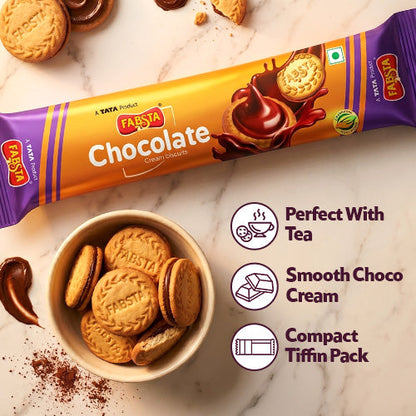 Fabsta Chocolate Cream Biscuits 100 g