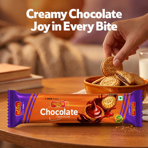 Fabsta Chocolate Cream Biscuits 100 g