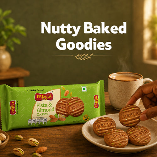 Fabsta Pista Almond Cookies, 100 g