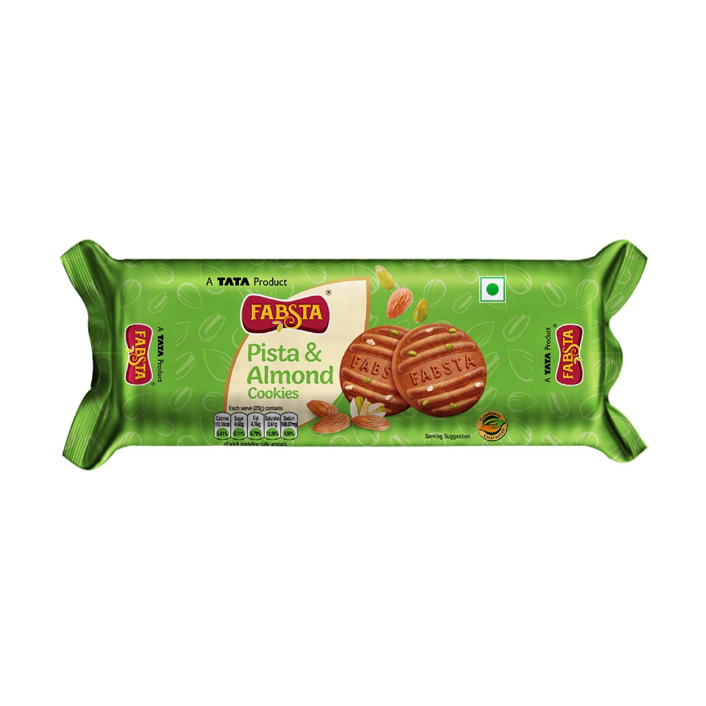 Fabsta Pista Almond Cookies, 100 g