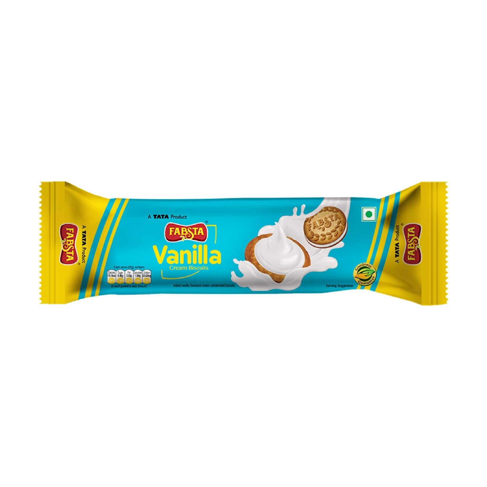 Fabsta Vanilla Cream Biscuits 100 g – Starquik